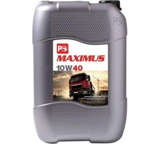 Моторное масло Petrol Ofisi для грузовых автомобилей MAXIMUS 10W-40, 17,5 л. 400000477