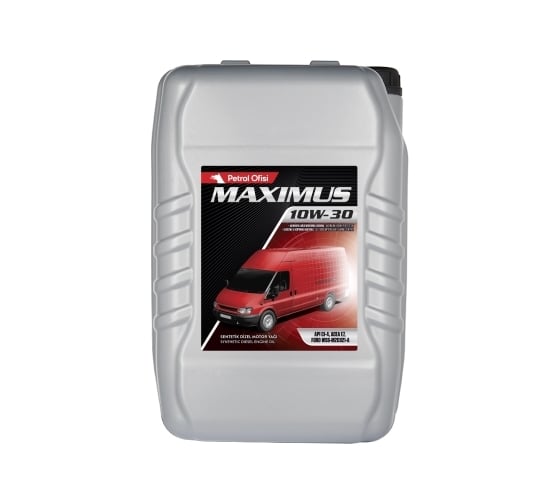 Моторное масло Petrol Ofisi для грузовых автомобилей MAXIMUS 10W-30, 7 л. 400001629