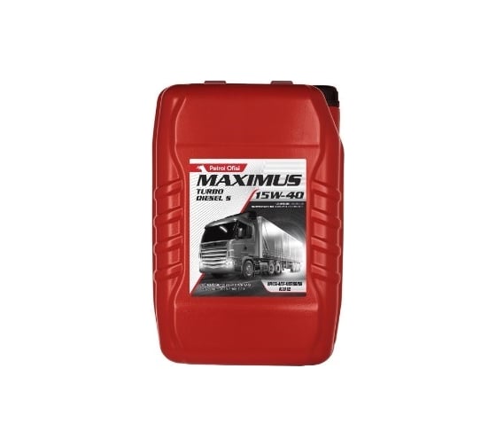 Моторное масло Petrol Ofisi для грузовых автомобилей MAXIMUS TURBO DIESEL S 15W-40, 1 л. 400001594 1