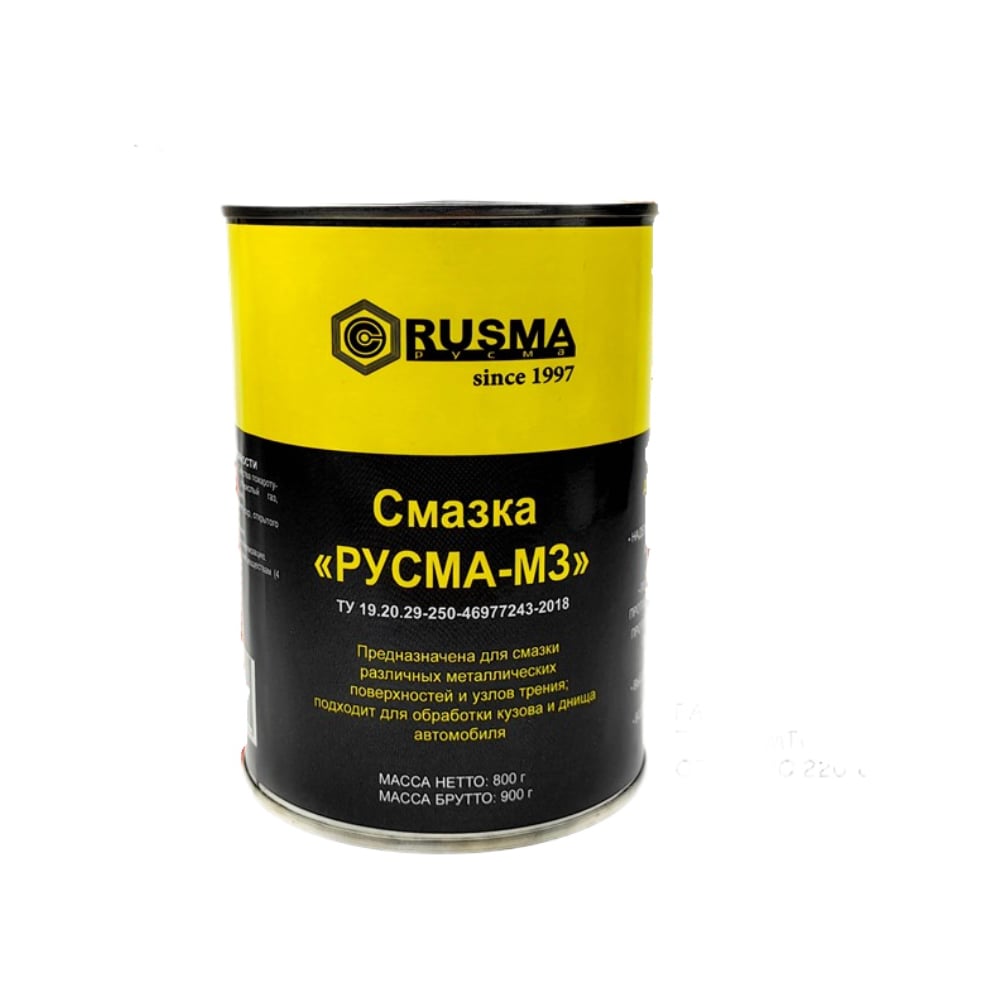 Смазка RUSMA МЗ 0.8 кг 37