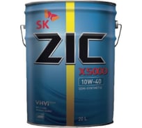 Масло (X5000; 10w40; 20 л) полусинтетическое для грузовых авто ZIC 192658