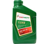 Масло моторное ТАТНЕФТЬ LUXE синтетика 5W-40 1 л 0000001048032