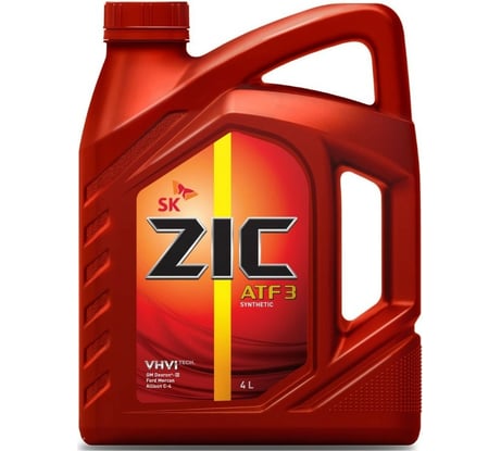 Масло синтетическое (ATF 3; 4 л) для автоматических трансмиссий ZIC 162632