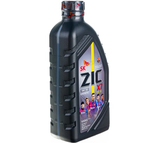 Масло (синтетическое; X7 LS; 5w30; SN/CF; 1 л; С3) для легковых авто ZIC 132619
