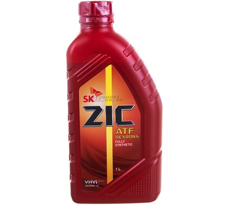 Масло (ATF Dexron 6; 1 л; GM) для автоматических трансмиссий ZIC 132630
