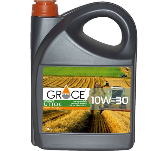 Масло универсальное (10w-30; 5 л) peasant GRACE UTTO C 1