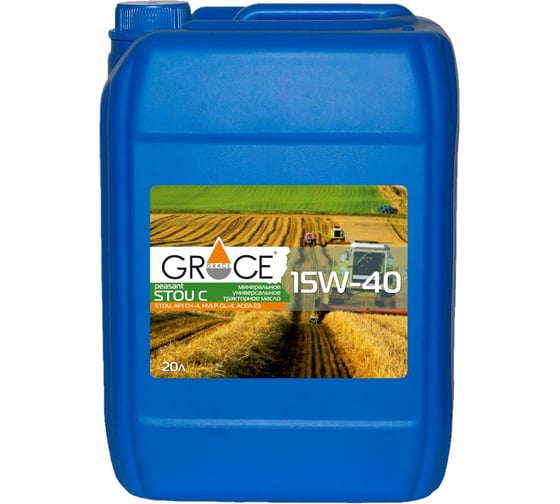 Масло универсальное (15w-40; 20 л) peasant GRACE STOU C