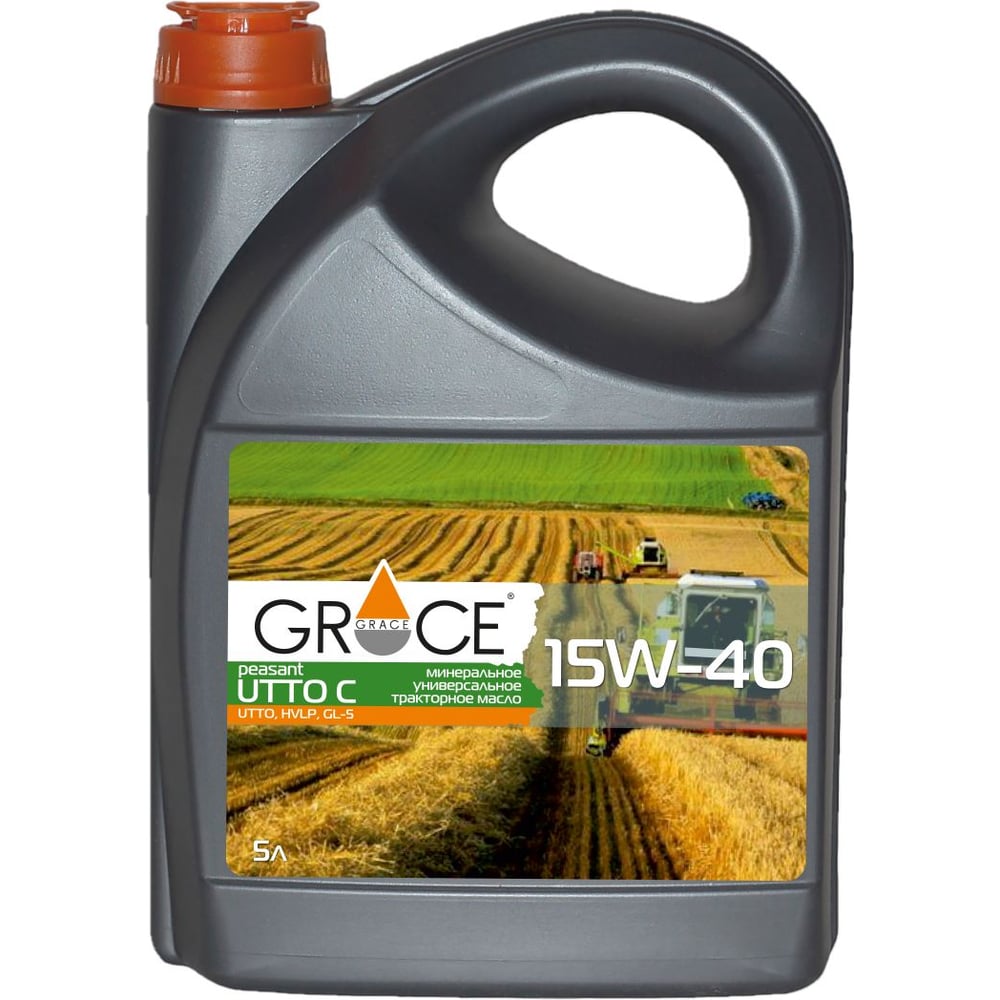 Масло универсальное (15w-40; 5 л) peasant GRACE UTTO C - выгодная цена ...