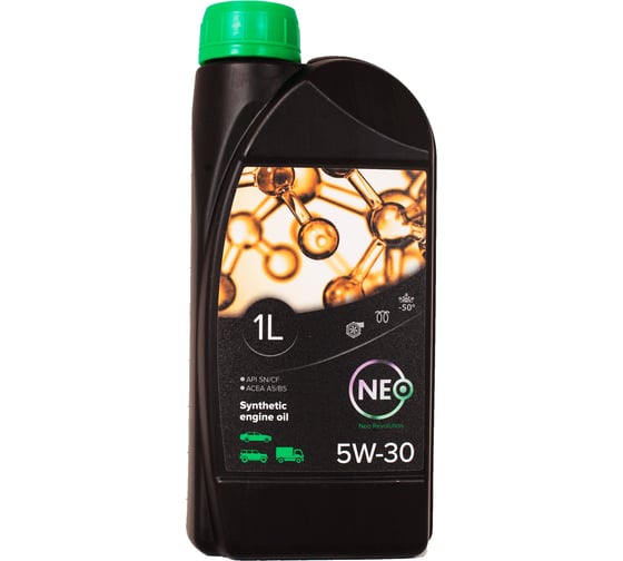 Моторное масло Revolution 5W-30 (SN/CF; A5/B5) 1 л NEO Oil NR0000009