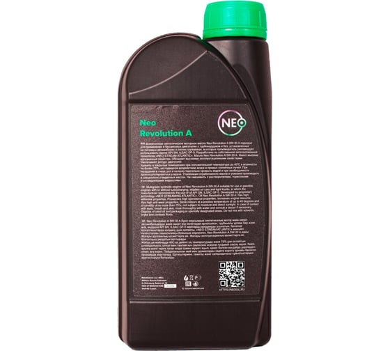 Моторное масло Revolution A 5W-30 A (SN; GF-5) 1 л NEO Oil NR0000029