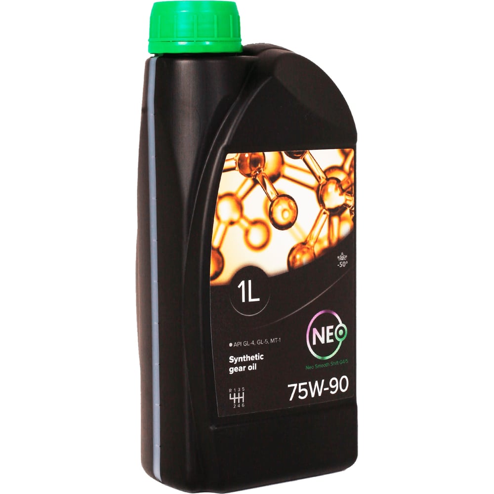 Трансмиссионное масло Smooth Shift 75w-90 (Gl4/Gl5) 1 л NEO Oil ...