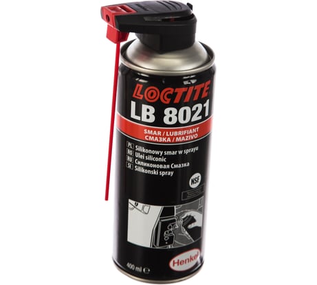 Силиконовый спрей 8021 LB 400 мл Loctite 2385331
