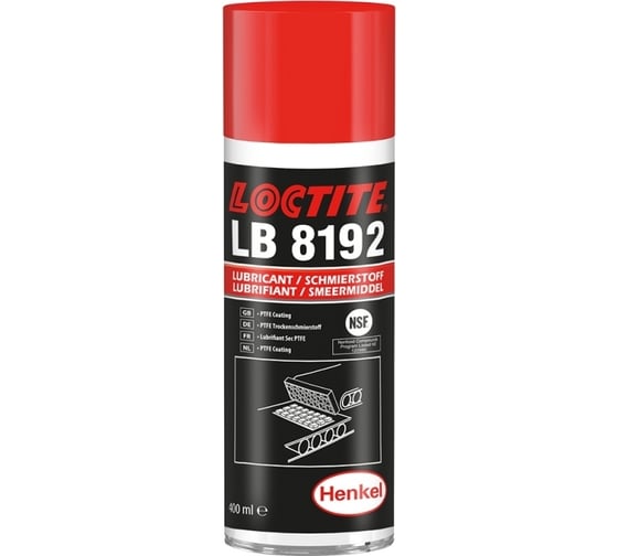 Спрей тефлоновый 8192 LB 400 мл Loctite 142533