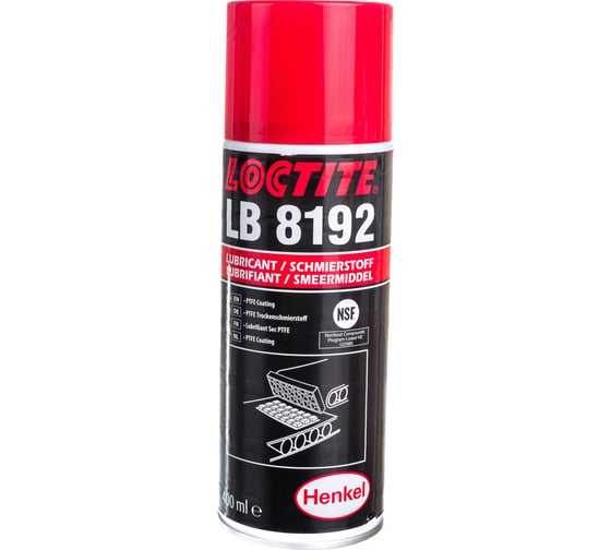 Спрей тефлоновый 8192 LB 400 мл Loctite 142533 1