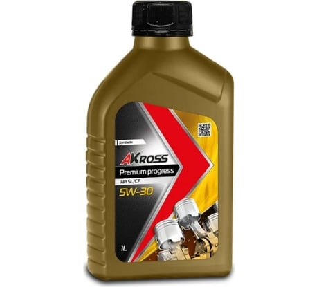 Масло моторное синтетическое AKross PREMIUM PROGRESS 5W-30 SL/CF 1 л AKS0009MOF