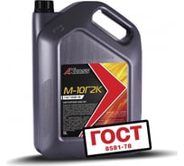 Масло моторное минеральное AKross М-10Г2К 5 л AKS0046MOM