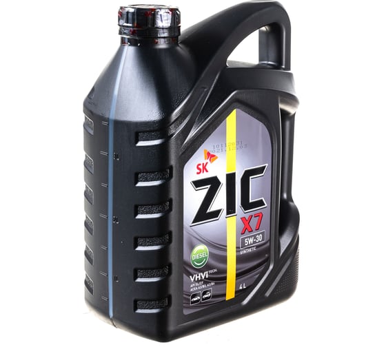 Масло синтетическое (X7; 5w30 Diesel; SL/CF; 4 л) для легковых авто ZIC 162610