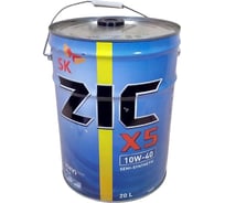Масло ZIC Х5 10w40 20 л SK Lubricants 192622