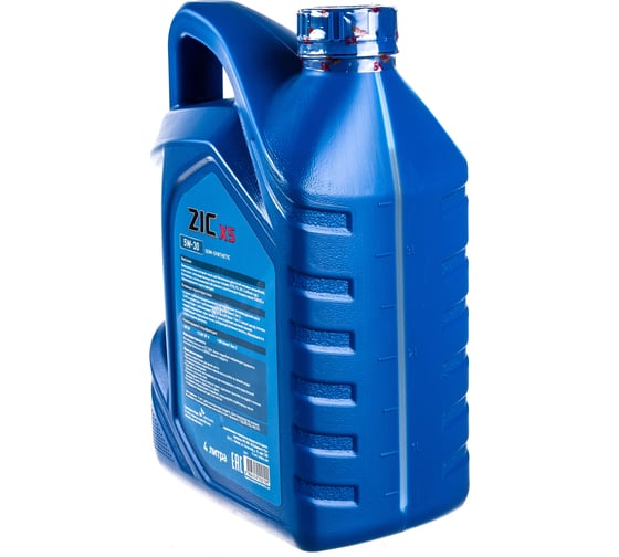 Масло полусинтетическое (X5; 5w30; SN; 4 л) для легковых авто ZIC 162621
