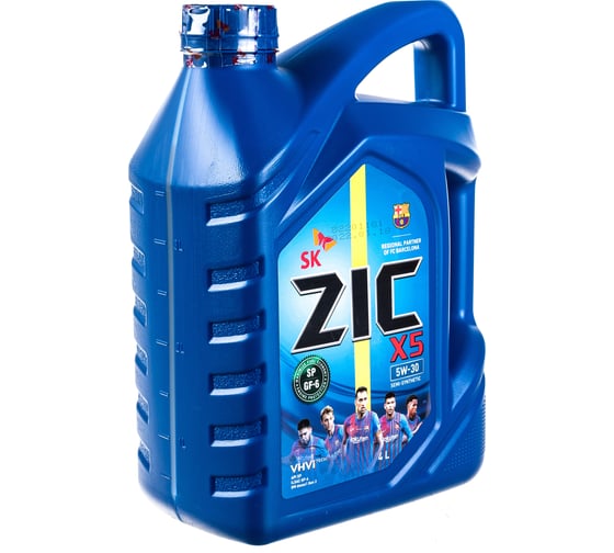 Масло полусинтетическое (X5; 5w30; SN; 4 л) для легковых авто ZIC 162621
