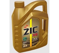 Синтетическое моторное масло zic X9 FE 0W-30, 4 л 162683