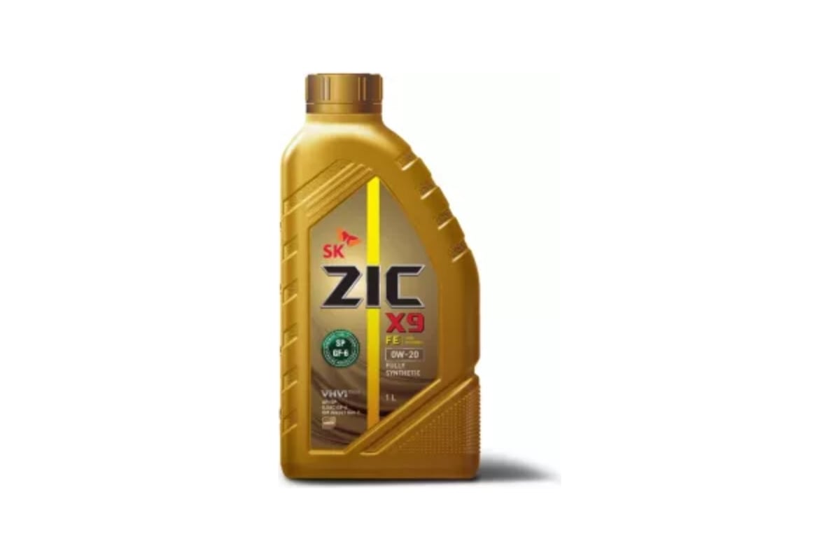 Синтетическое моторное масло zic X9 FE 0W-20 1 л 132684 - выгодная цена ...