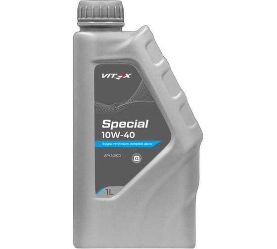 Моторное масло VITEX Special 10W40 SG/CD SAE 10W40, API SG/CD v342801