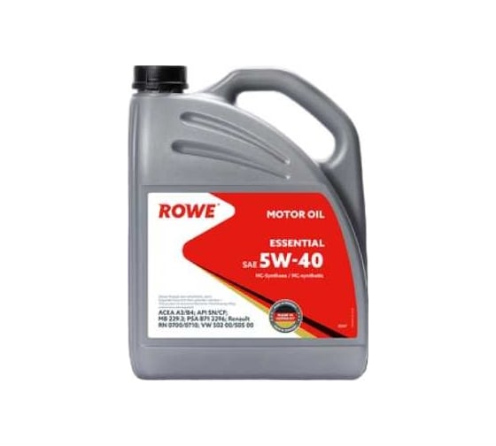 Моторное масло для легкового транспорта Rowe ESSENTIAL SAE 5W-40 20367-453-2A 1