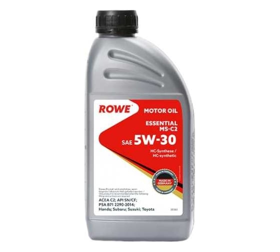 Моторное масло для легкового транспорта Rowe ESSENTIAL SAE 5W-30 MS-C2 20363-177-2A