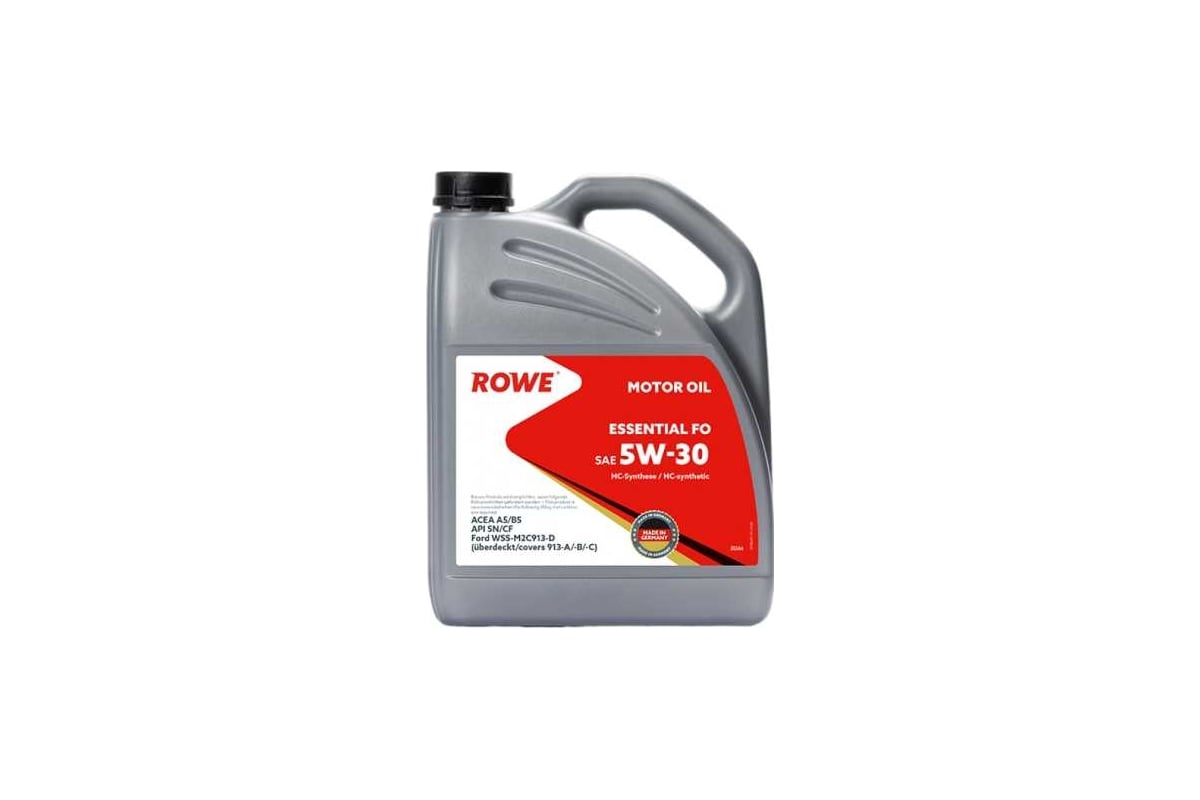 Моторное масло для легкового транспорта Rowe ESSENTIAL SAE 5W-30 FO ...