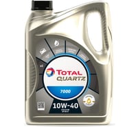 Масло моторное, полусинтетическое QUARTZ 7000 (10w40; SN; 4 л) Total 10200501