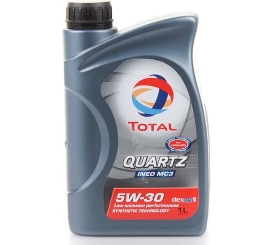 Масло моторное, синтетическое QUARTZ INEO MC3 (5W30; 1 л) Total 10250301 1