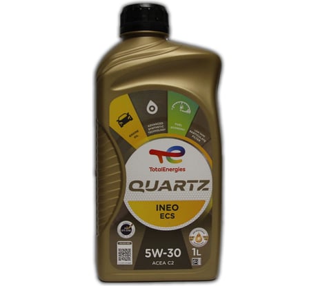 Моторное масло TOTAL QUARTZ INEO ECS 5W-30 (1л), (Франция), 213768
