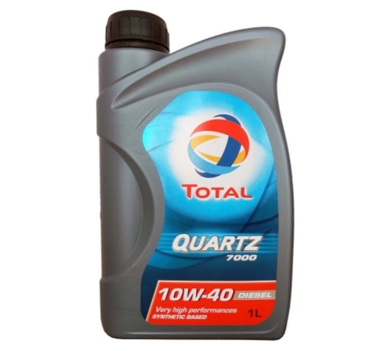 Масло моторное QUARTZ D 7000 (10W40; 1 л) для дизелей легковой техники Total 10740301 1