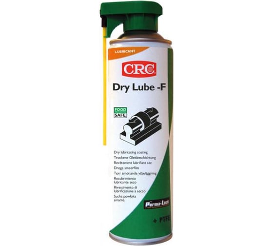 Смазка сухая высокотемпературная DRY LUBE F PermaLock ДВОЙНОЕ РАСПЫЛЕНИЕ 500 мл CRC 32602