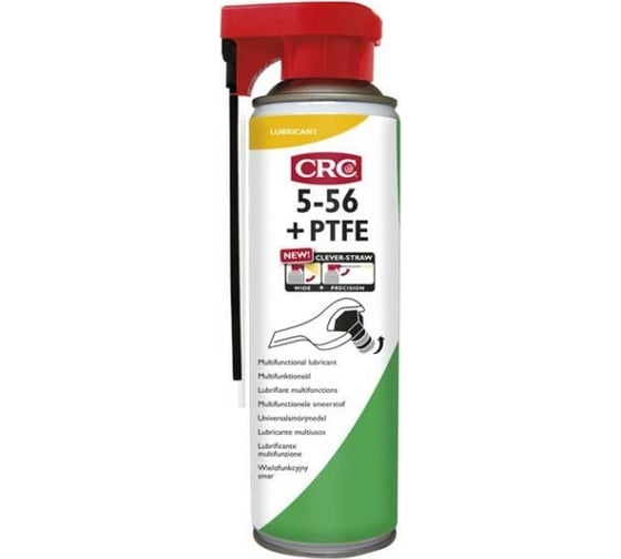 Продукт многофункциональный с ПТФЭ ДВОЙНОЕ РАСПЫЛЕНИЕ 556 PTFE CLEVER STRAW CRC 33199 1