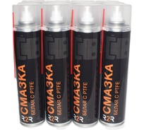 Смазка R2R с PTFE (Тефлоновая)белая 400 мл (12 шт/упаковка) R2R107-12