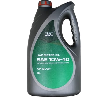 Масло моторное (10W40; SL/CF; 4 л; полусинтетика) UAZ 000101004104001
