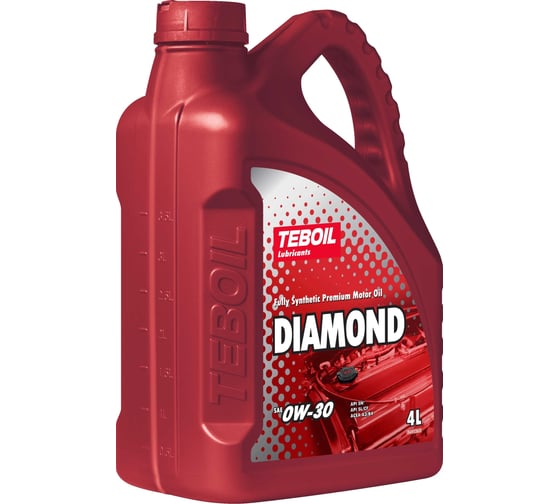 Моторное масло TEBOIL Diamond 0W-30 Канистра 4л, TZK, вес нетто 3,352кг 3568095