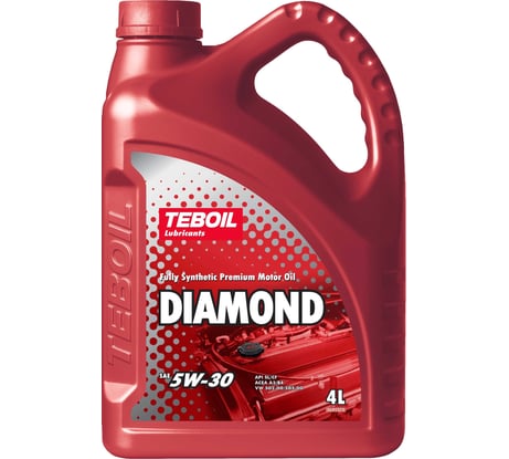 Моторное масло TEBOIL Diamond 5W-30 Канистра 4л TZK 3735210
