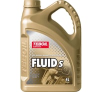 Трансмиссионная жидкость TEBOIL Fluid S Канистра 4л (ТZK) Вес нетто 3,4 кг 3566897