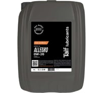 Автомобильное масло TAIF ALLEGRO 5W-20 SP, GF-6, 20 л 211007