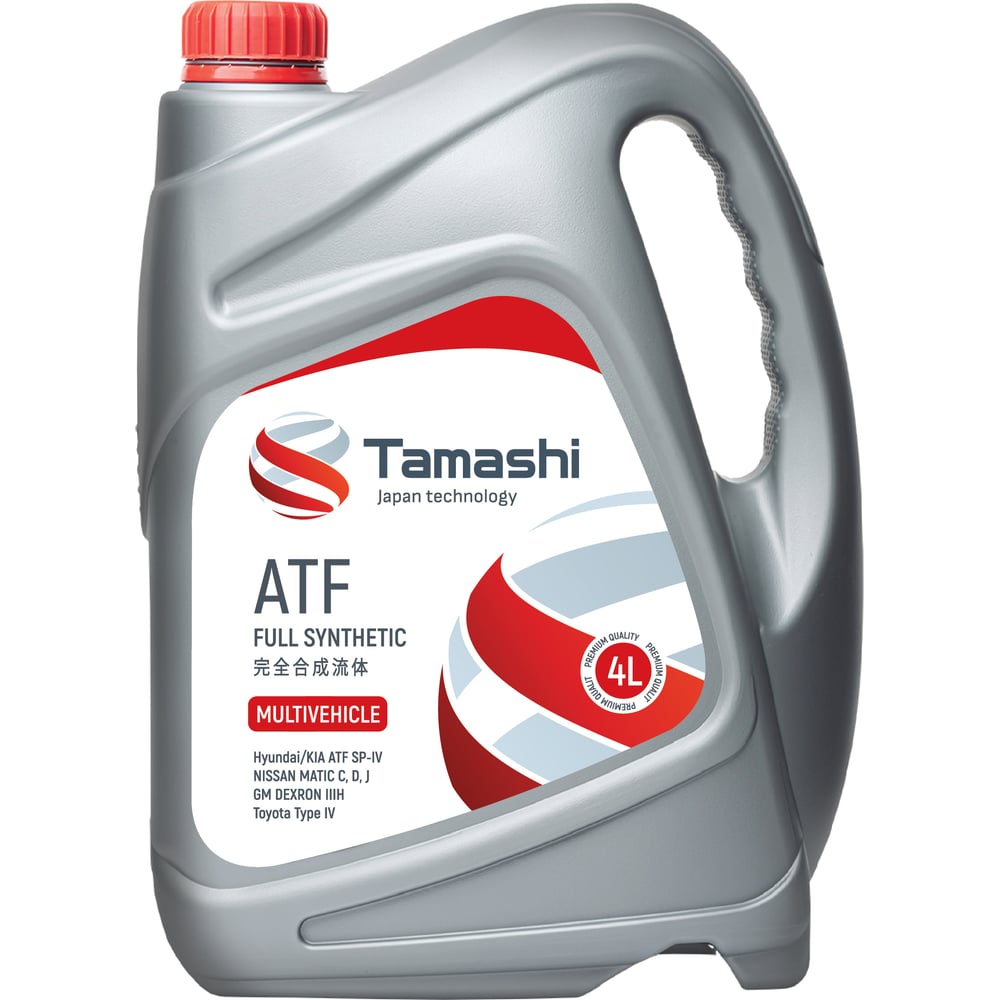 Масло трансмиссионное Tamashi 4л ATF Multivehicle (Hyundai/KIA ATF SP ...