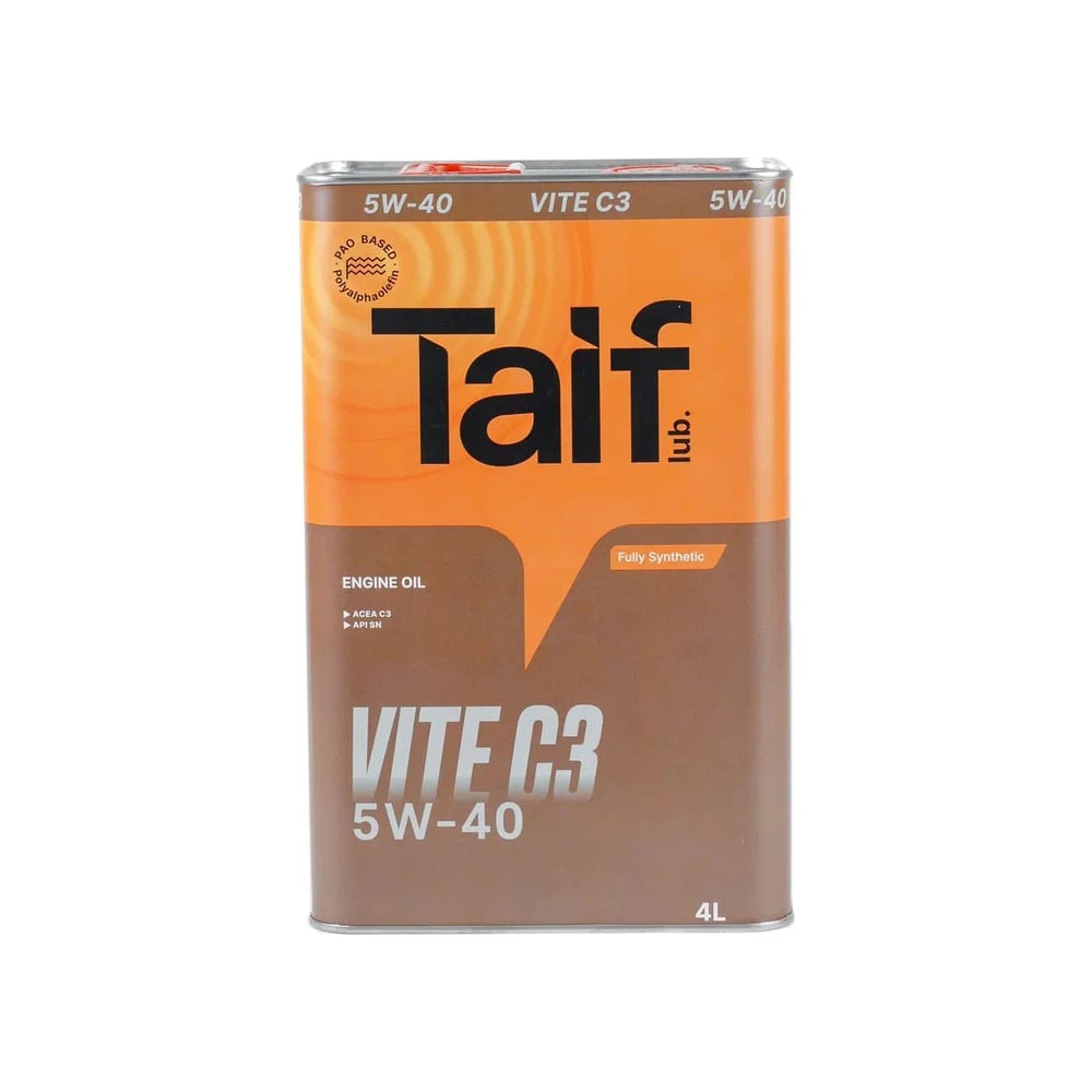 Taif Vivace 0w 40 Купить