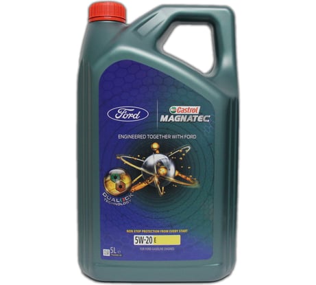 Моторное масло Ford CASTROL MAGNATEC Е 5W-20 5л, Бельгия 15F8D7