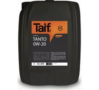 Автомобильное масло TAIF TANTO 0W-20 SN, GF-5, 20 л 211035