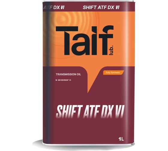 Автомобильное масло TAIF SHIFT ATF DX VI, 1 л 214017 1
