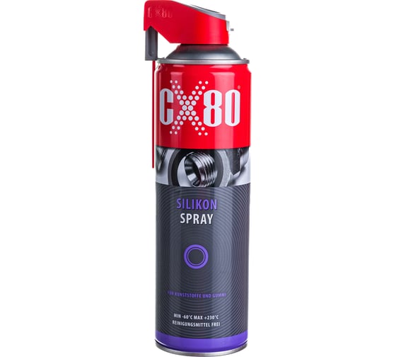 Смазка силиконовая CX80 500ML DUO SPRAY 367