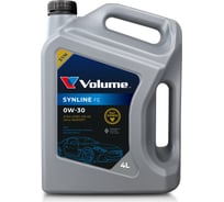 Моторное масло VOLUME SynLine FE 0W-30 4л VL72414