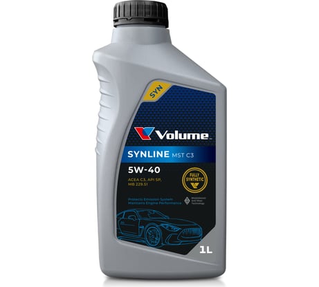 Моторное масло VOLUME SynLine MST C3 5W-40 1л VL72401